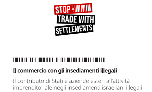 Stop al commercio con gli insediamenti israeliani illegali: depositata alla Camera la Proposta di Legge